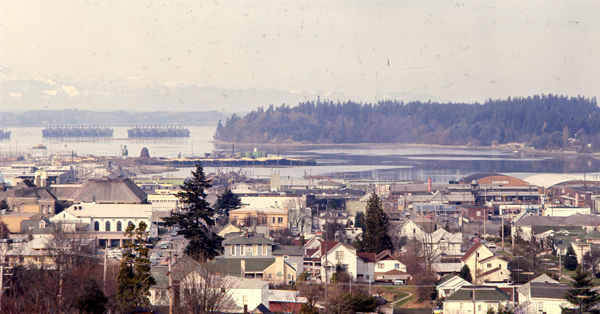 Olympia waterfront 1970