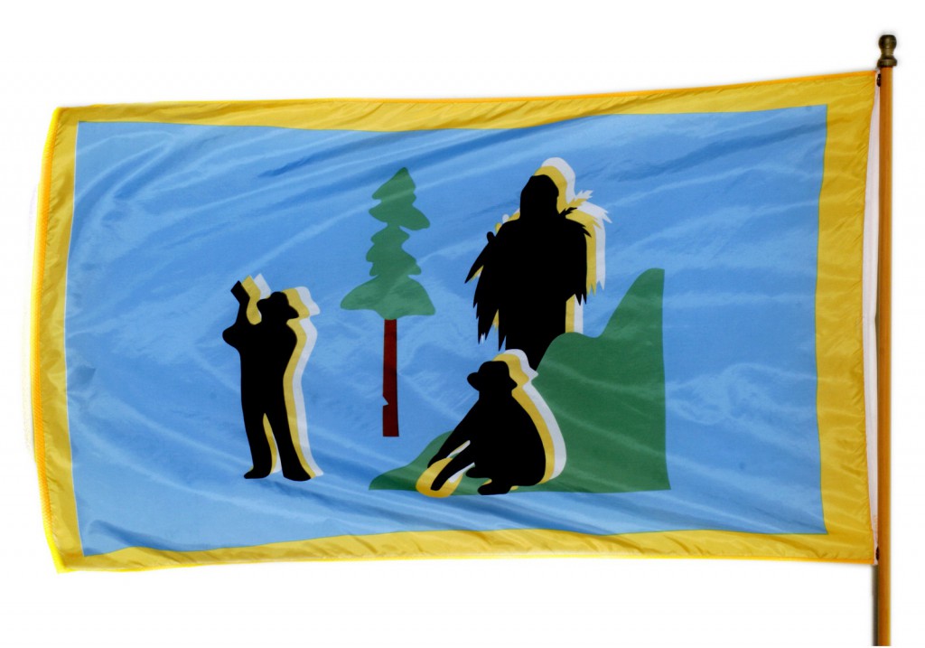 Ferry County Flag  (image courtesy of the Washington State Archives) 