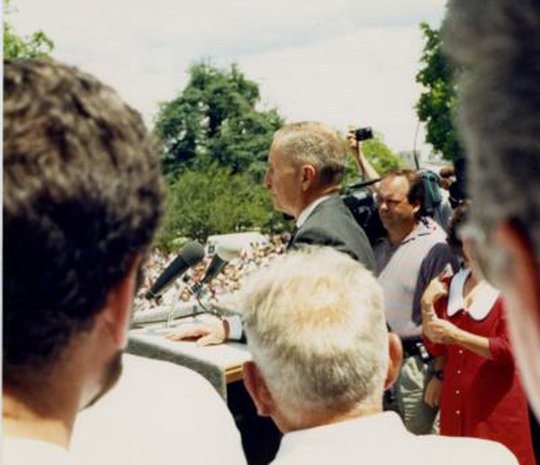 Ross Perot rally in 1992