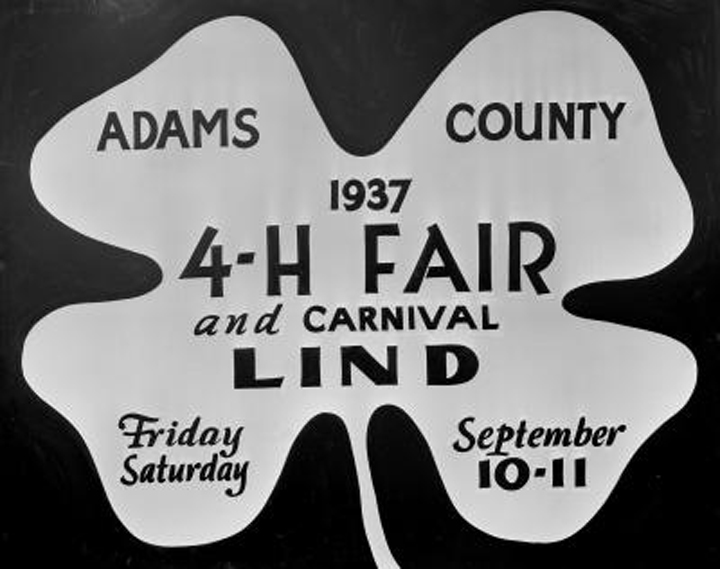 1937 Lind 4-H Fair and Carnival.
