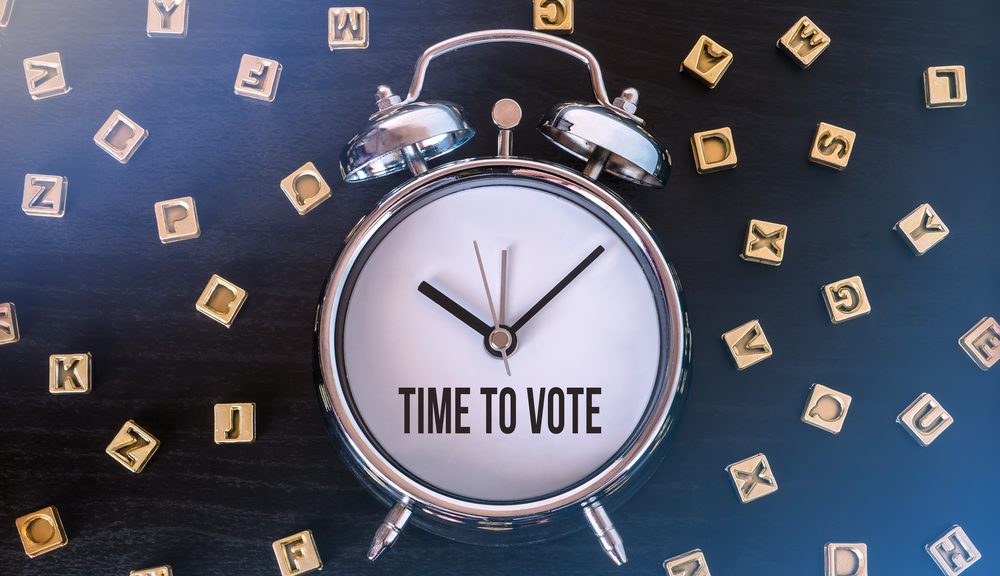 Time to vote clock