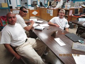 Clallam Bay inmates at Poetry Day