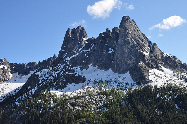 Photograph of Liberty Mountain, North Cascades National Park.