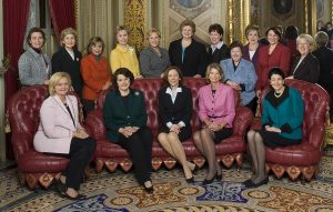 Photograph of the Women Senators of the Wikimedia Commons